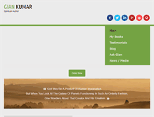 Tablet Screenshot of giankumar.com